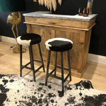 Load image into Gallery viewer, Friesian Cowhide Barstools