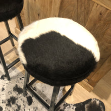 Load image into Gallery viewer, Friesian Cowhide Barstools