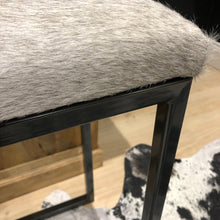 Load image into Gallery viewer, Contemporary Cowhide Bar Stools - Made to order