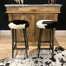 Load image into Gallery viewer, Friesian Cowhide Barstools