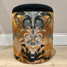 Load image into Gallery viewer, Small Balloon Safari Footstool