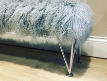 Load image into Gallery viewer, Bespoke Made to Measure Tibetan Sheepskin Bench
