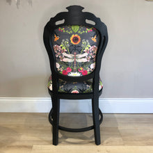 Load image into Gallery viewer, Louis Style Statement Chair in Botanical Print Fabric