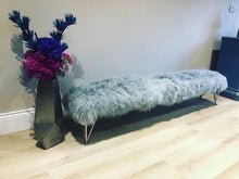 Load image into Gallery viewer, Bespoke Made to Measure Tibetan Sheepskin Bench