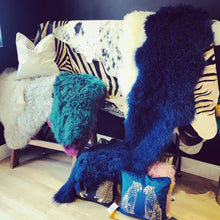 Load image into Gallery viewer, Bespoke Tibetan Sheepskin Runner