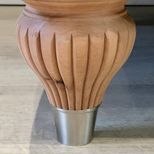 Load image into Gallery viewer, Bespoke Argentinian White / Grey Cowhide & Italian Leather Arm Chair