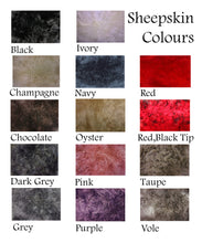 Load image into Gallery viewer, Bespoke Ivory & Gold Sheepskin Two Person Bench