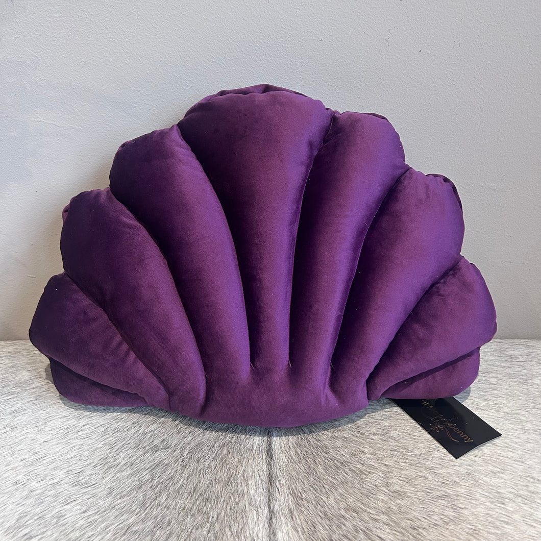 Shell Statement Cushion Plum / Purple
