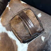 Load image into Gallery viewer, Dark Brown Cowhide Door Stop
