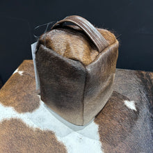 Load image into Gallery viewer, Dark Brown Cowhide Door Stop
