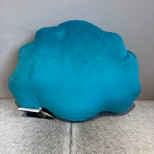 Load image into Gallery viewer, Shell Statement Cushion Aqua
