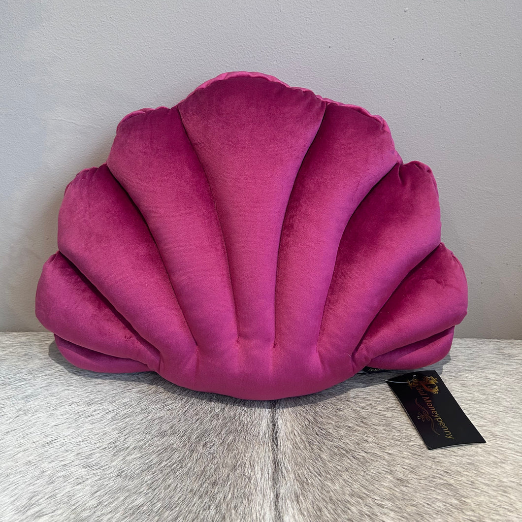 Shell Statement Cushion Pink