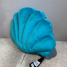 Load image into Gallery viewer, Shell Statement Cushion Aqua
