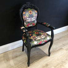 Load image into Gallery viewer, Bespoke Botanical Louis Style Statement Chair
