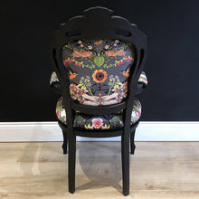 Load image into Gallery viewer, Bespoke Botanical Louis Style Statement Chair
