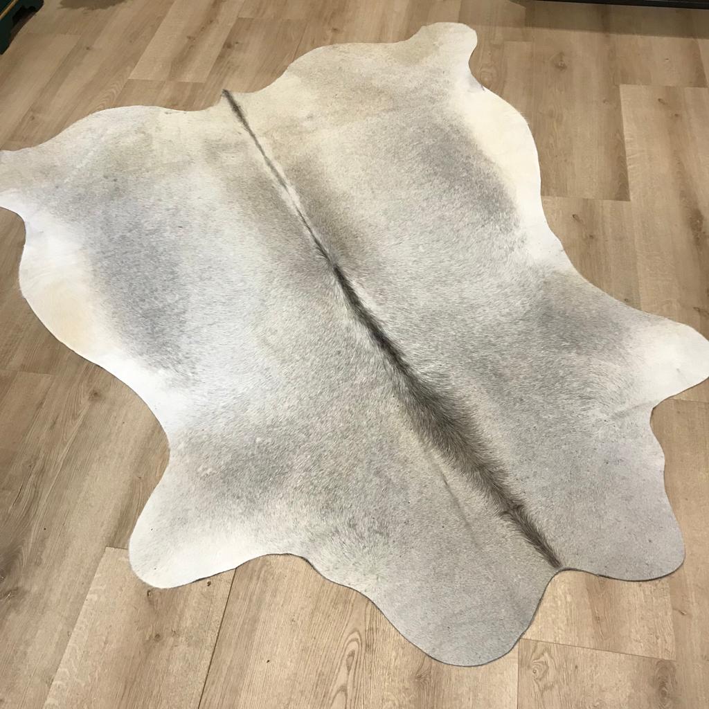New ‘Greige’ Cowhide Rug