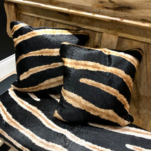 Load image into Gallery viewer, Small Animal Print Cowhide Cushion
